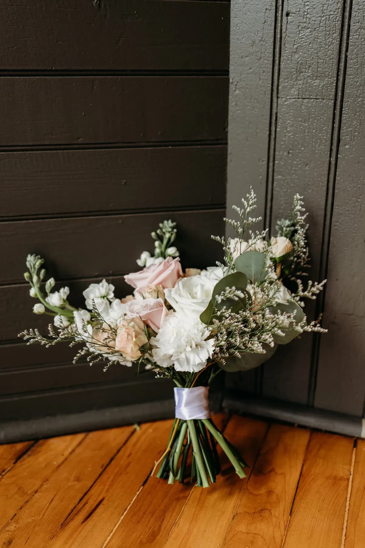 Blushing Bride wedding florals by Heather Florals