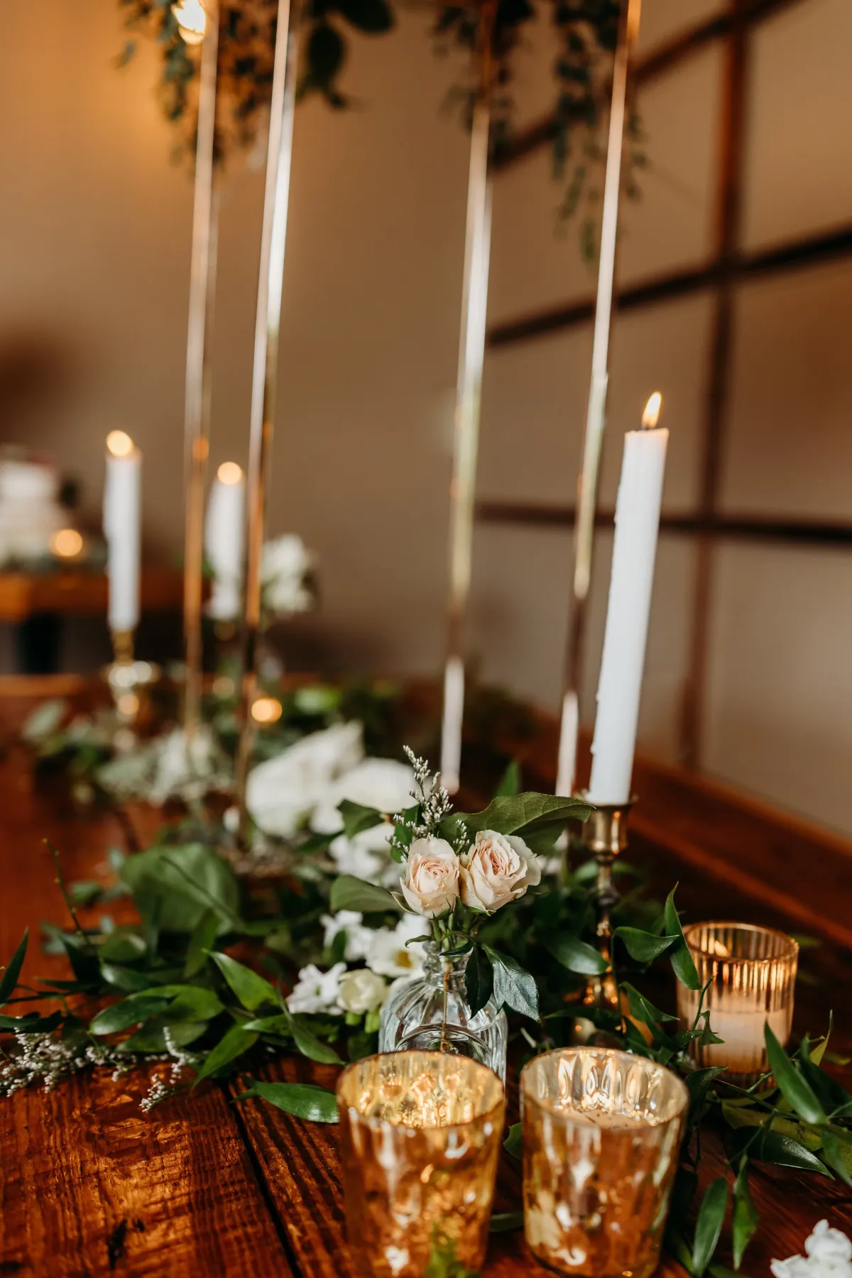 Blushing Bride ceremony detail